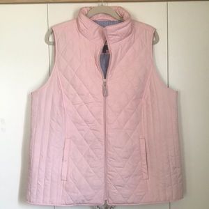 TALBOTS VEST 1X Pink    NWT